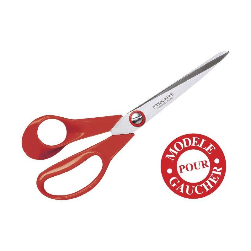 Ciseaux Fiskars Édition Spéciale - 21cm - Rayures Rouges