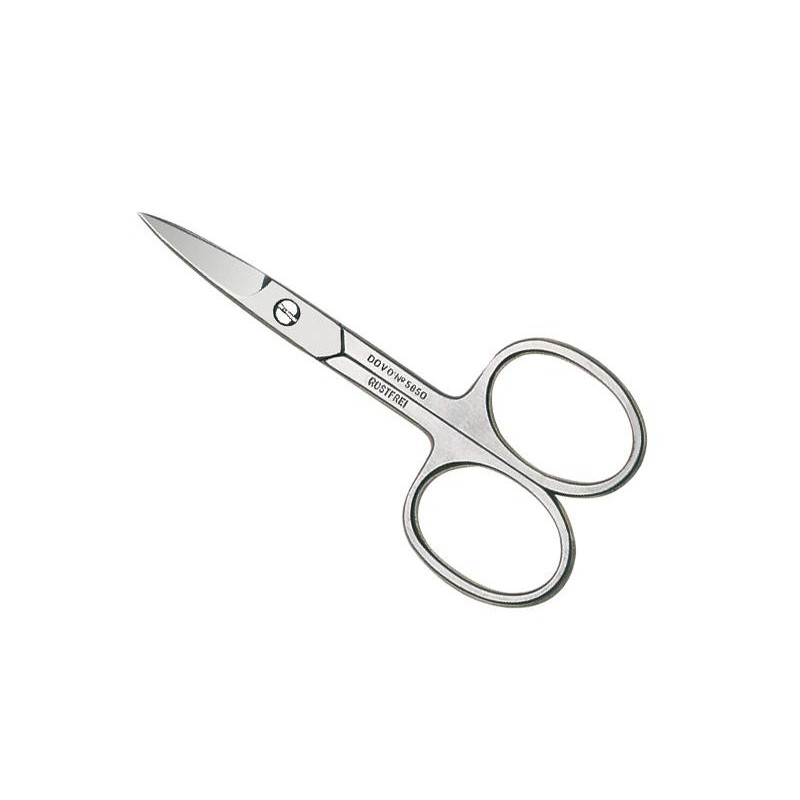 ciseaux à ongles percy dovo 9cm courbe inox satiné